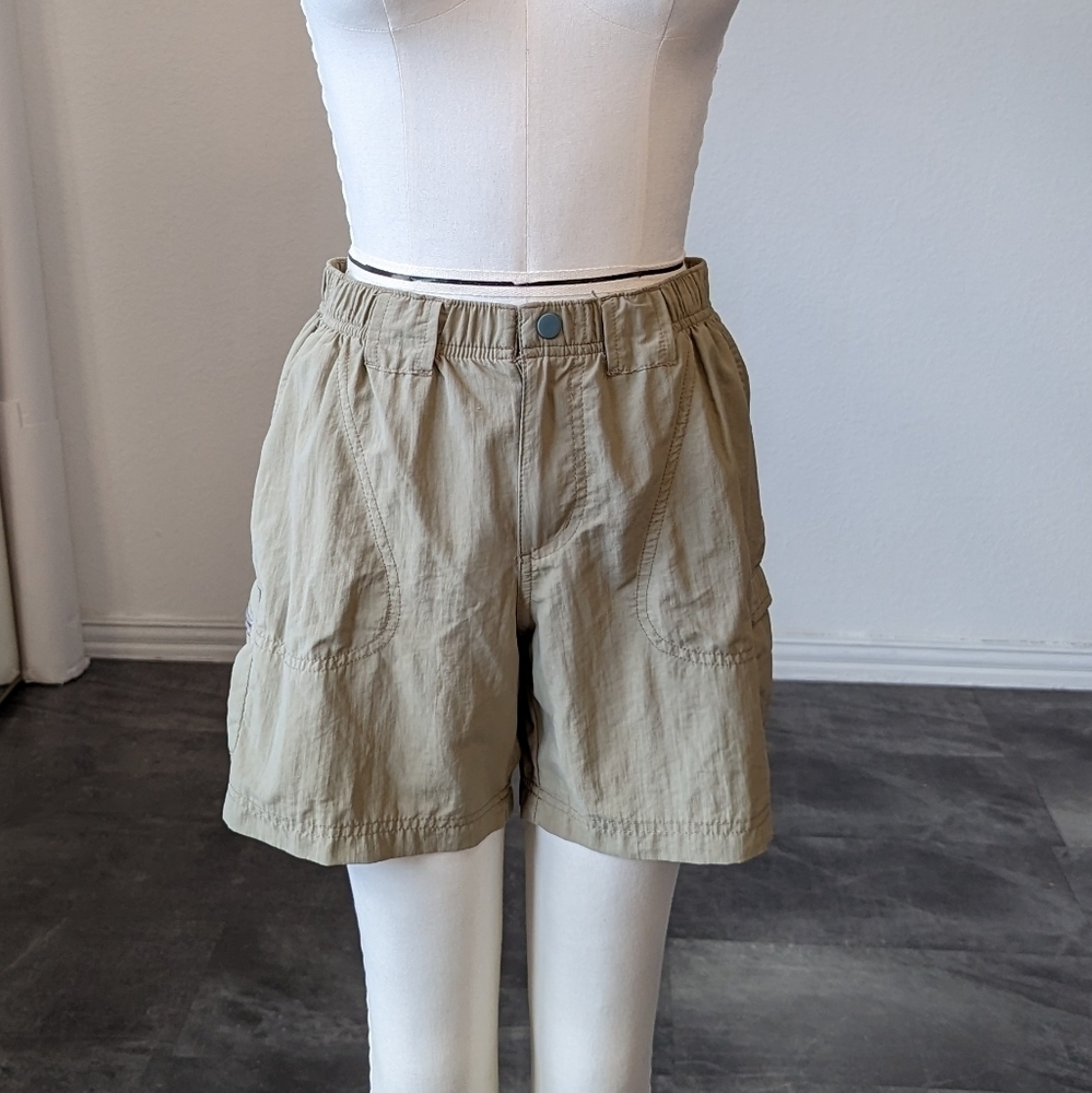 Columbia Cargo Hiking Shorts Army Green S outdoors travel camping summer